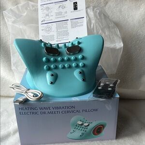 Blue Electric Cervical Pillow